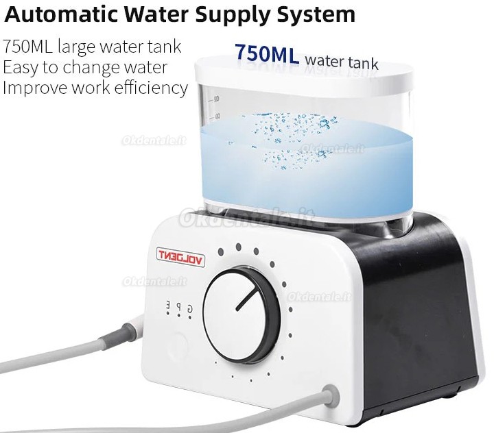 Ablatore tartaro ultrasuoni a LED VolDent Type2 compatibile con EMS e Mectron